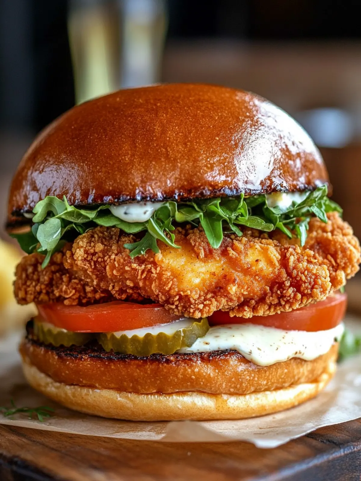 Savor the Flavor of Cowboy Butter Crispy Chicken Sandwich 4 Cowboy Butter Crispy Chicken Sandwich