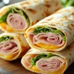 Savory Ham and Cheese Wraps: Quick, Easy, and Delicious! 6 Ham and Cheese Wraps
