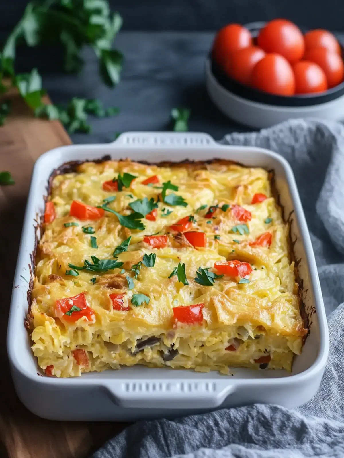 Irresistible Vegan Breakfast Casserole with Hash Browns Delight 3 Vegan Breakfast Casserole with Hash Browns