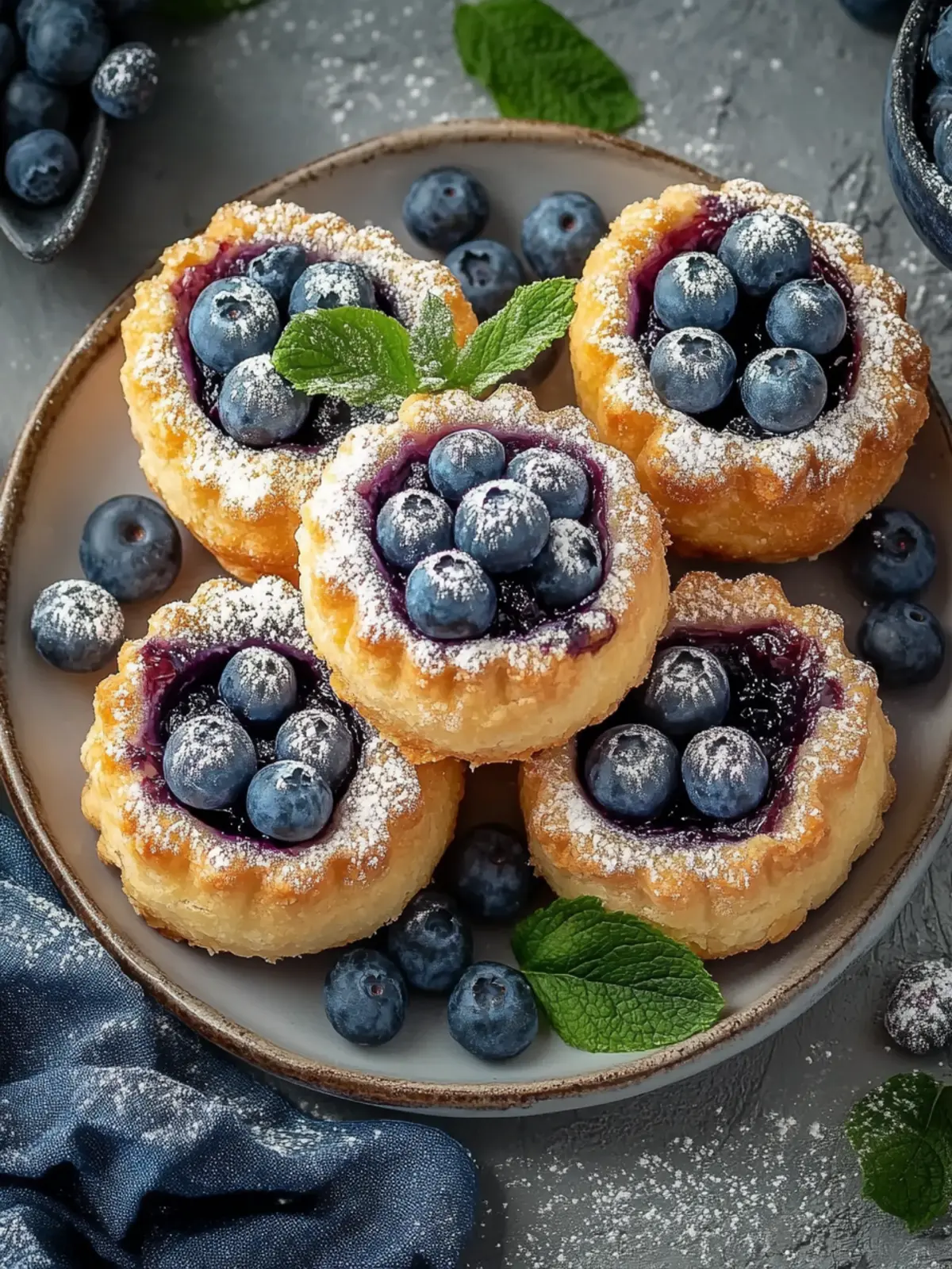 Blueberry Pie Bombs: Sweet Bites That Burst with Flavor 3 Blueberry Pie Bombs