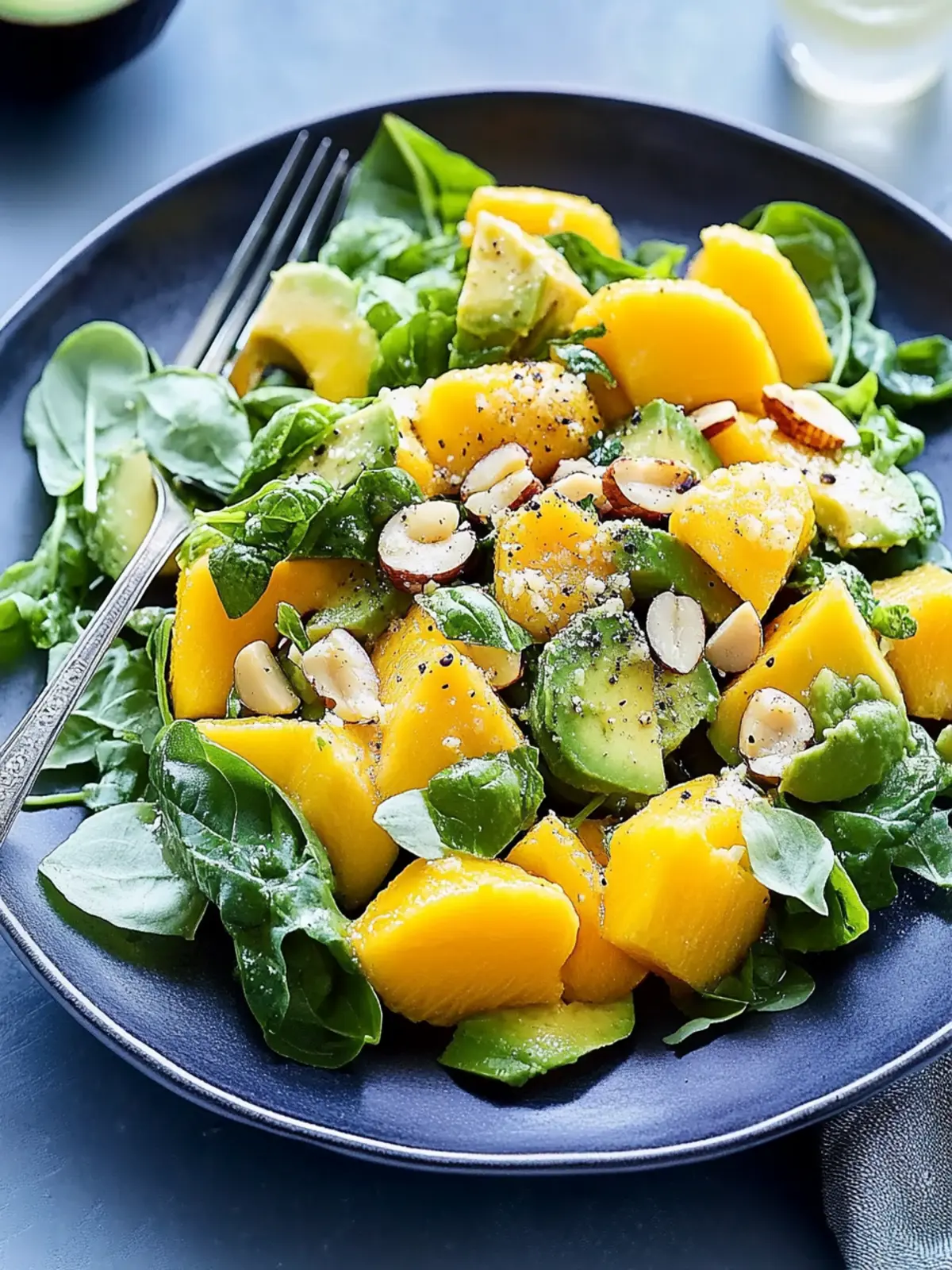 Juicy Mango, Avocado and Macadamia Salad for Summer Bliss 4 Juicy Mango, Avocado and Macadamia Salad