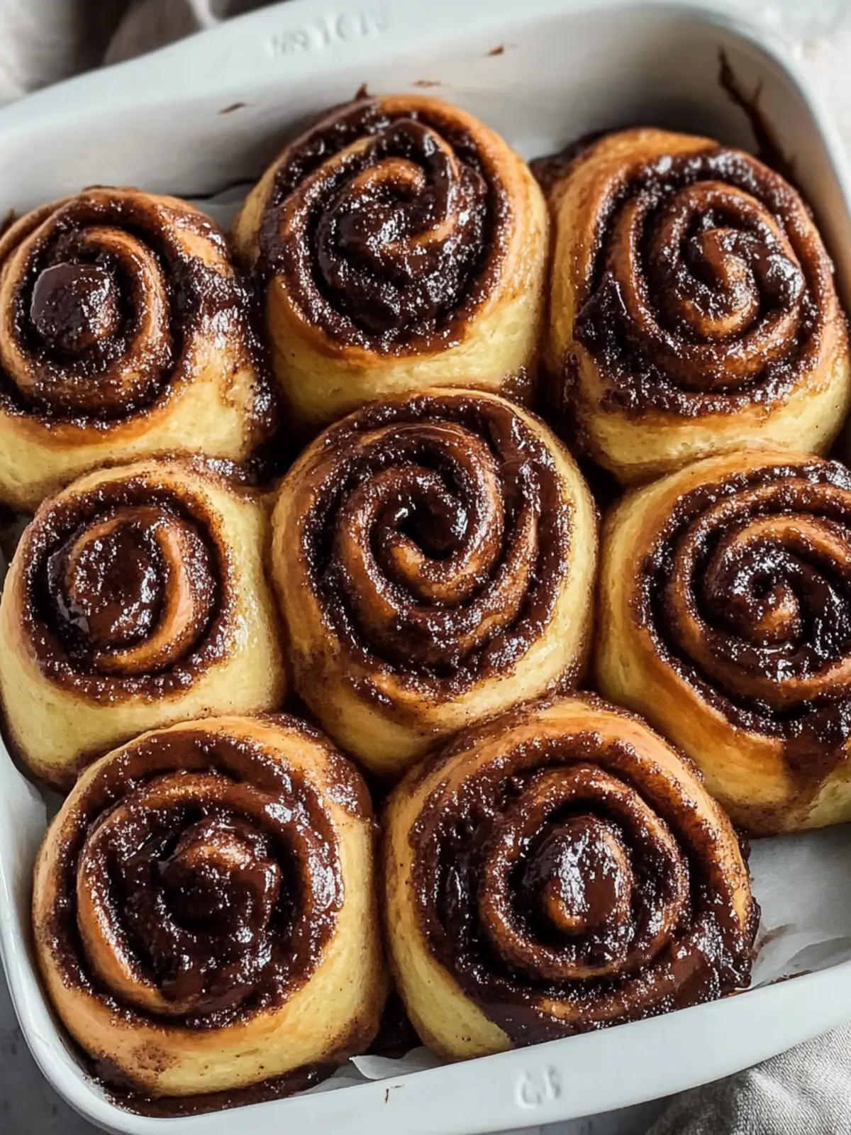 Decadent Chocolate Cinnamon Rolls for the Ultimate Breakfast Treat 2 Chocolate Cinnamon Rolls