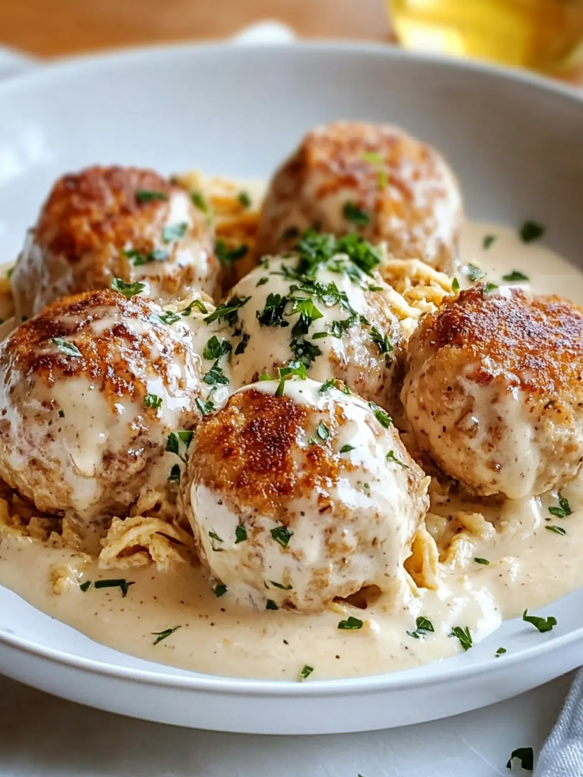 Chicken Cordon Bleu Meatballs That Wow Your Dinner Guests 3 Chicken Cordon Bleu Meatball