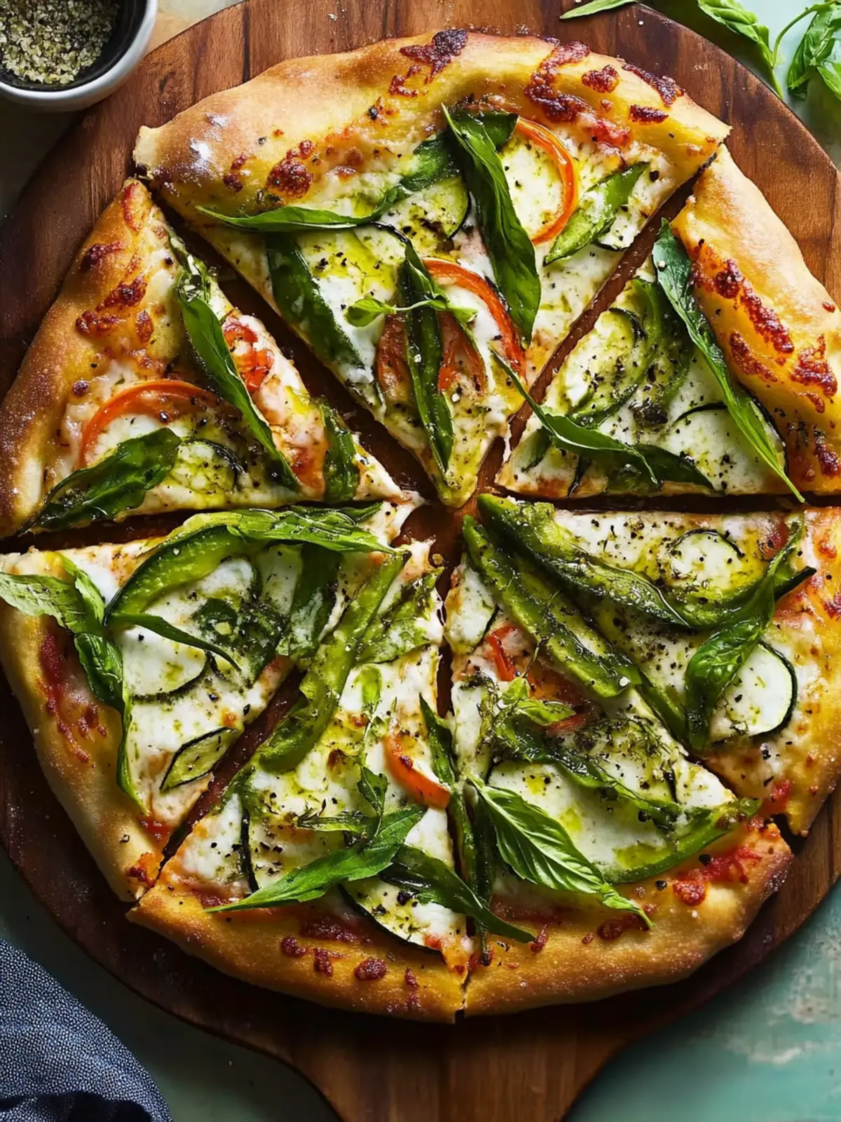 Irresistible Spring Vegetable Pizza: Fresh & Flavorful Delight 3 Spring Vegetable Pizza