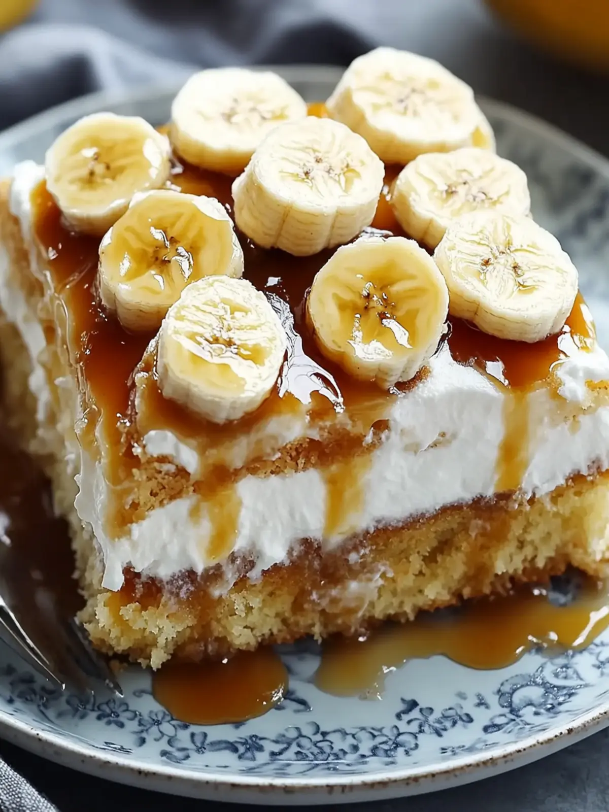 Indulge in Bananas Foster Poke Cake for a Sweet Surprise 5 Bananas Foster Poke Cake