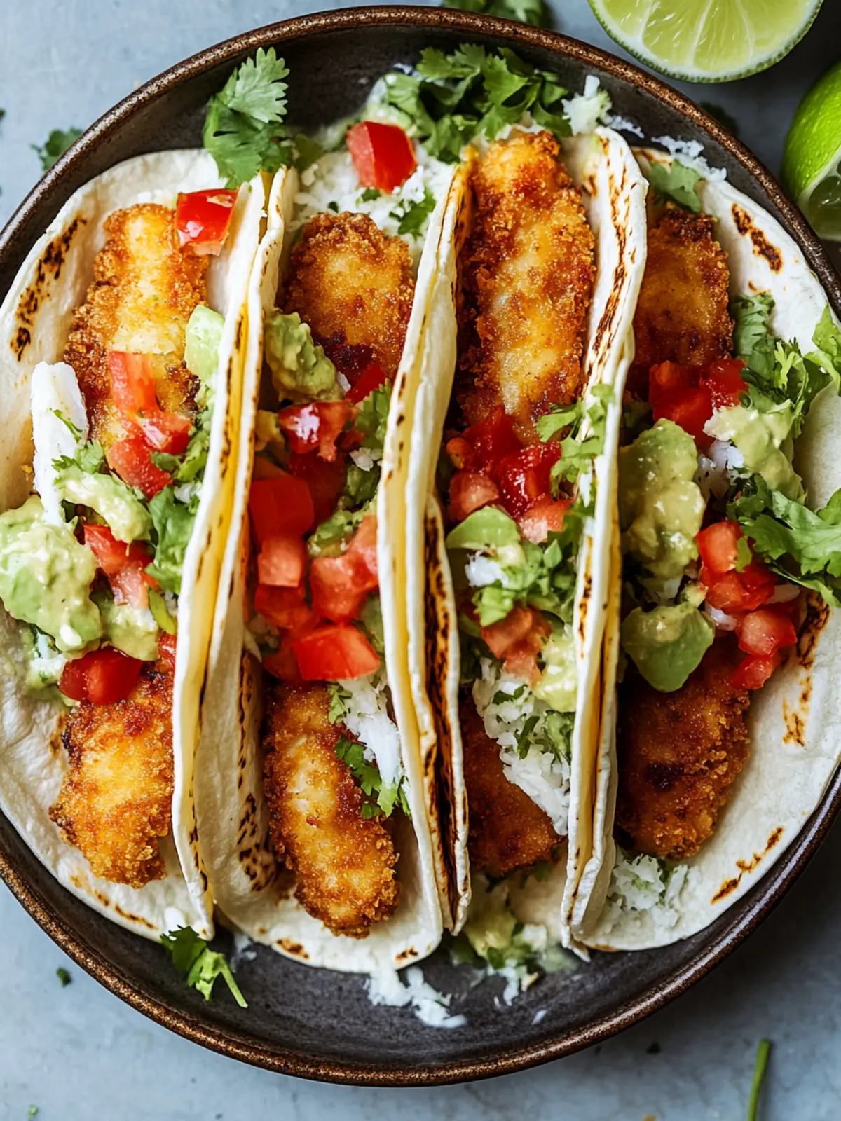 Crispy Fish Tacos: Quick & Flavorful Weeknight Delight 4 Crispy Fish Tacos
