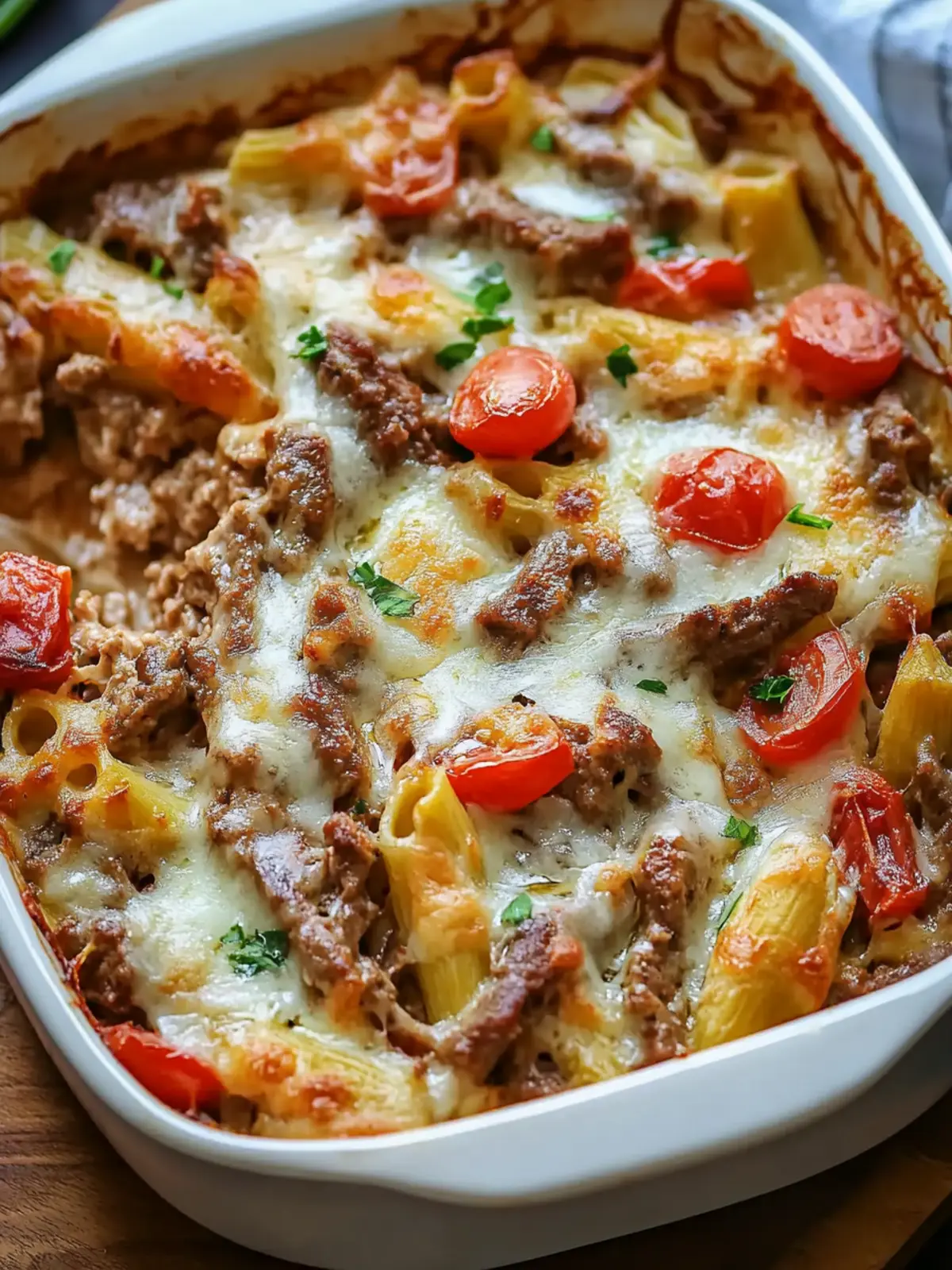 Delicious Philly Cheesesteak Casserole Your Family Will Love 3 Philly Cheesesteak Casserole