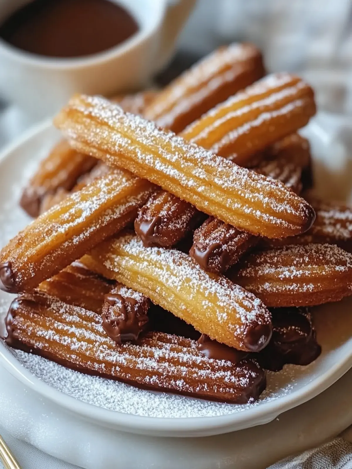 Chocolate Dipped Churros: A Sweet Treat You’ll Crave 5 Chocolate Dipped Churros