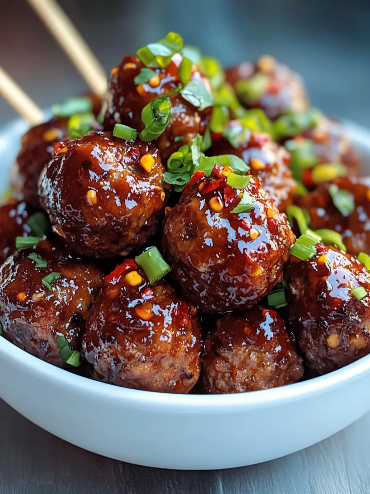 Sweet Chili Glazed Meatballs for Irresistibly Flavorful Snacking 3 Sweet Chili Glazed Meatballs