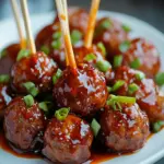 Sweet Chili Glazed Meatballs for Irresistibly Flavorful Snacking 6 Sweet Chili Glazed Meatballs