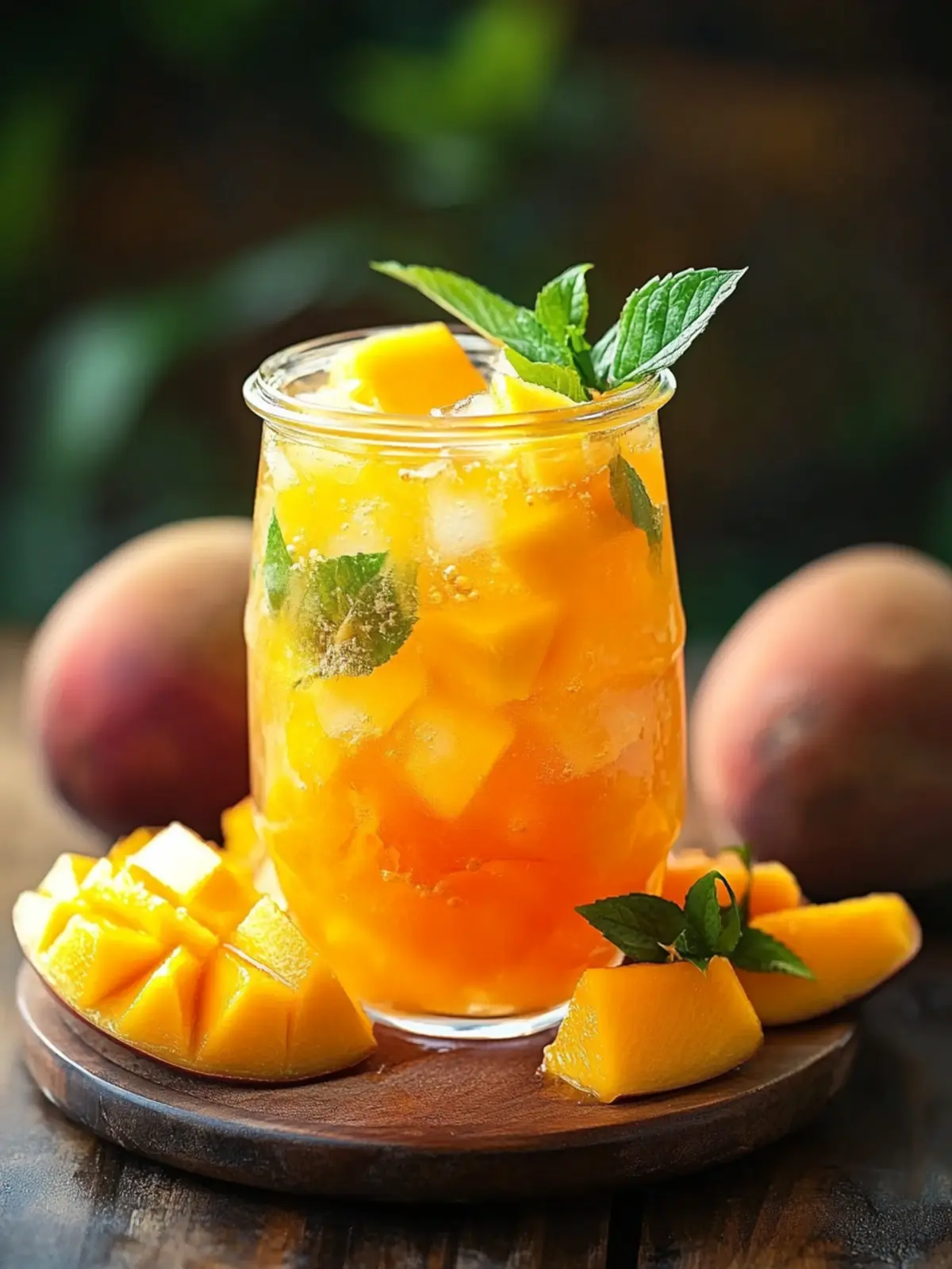 Homemade Mango Iced Tea – Refreshingly Fruity Summer Sipper 4 Homemade Mango Iced Tea – Fresh & Fruity!