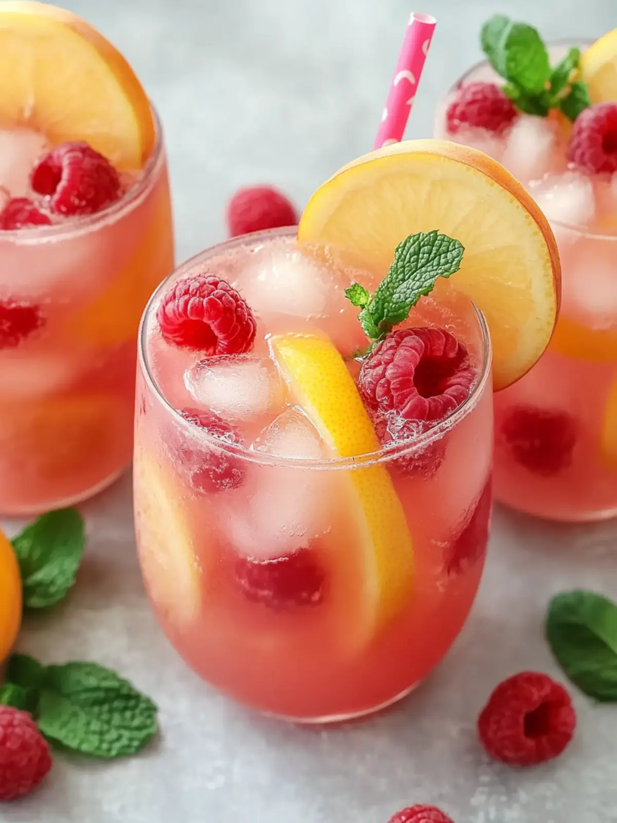 Raspberry Peach Lemonade to Elevate Your Summer Sips 5 Raspberry Peach Lemonade