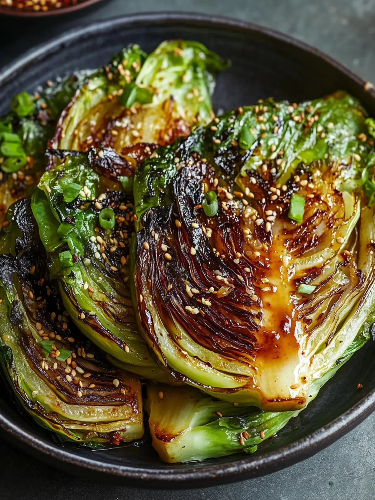 Charred Cabbage with Ssamjang Butter for Gourmet Home Dining 5 Charred Cabbage with Ssamjang Butter