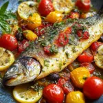 Savory Mediterranean Baked Fish in 20 Minutes or Less 6 Mediterranean Baked Fish