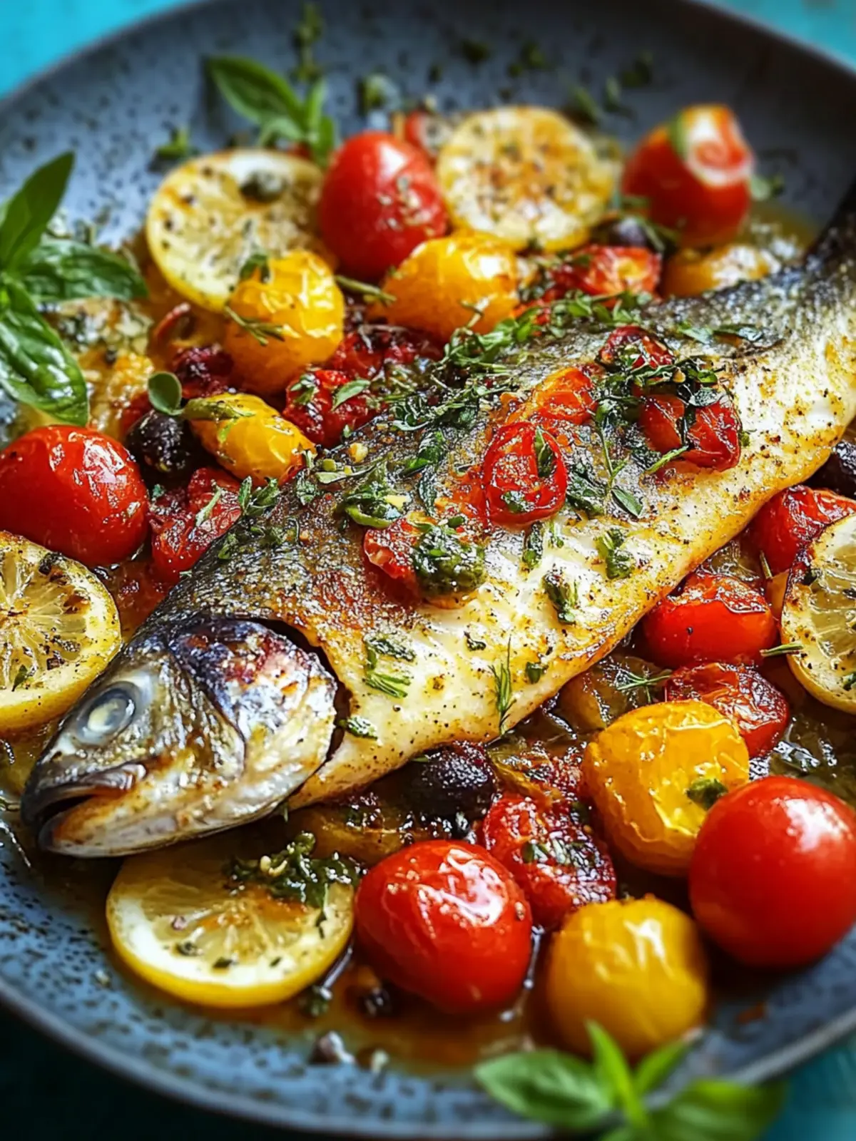 Savory Mediterranean Baked Fish in 20 Minutes or Less 5 Mediterranean Baked Fish