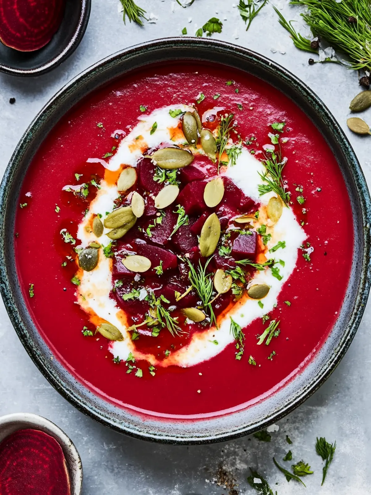 One-Pot Harissa Beet Soup: Vibrant, Easy, and Nutritious Delight 3 One-Pot Harissa Beet Soup