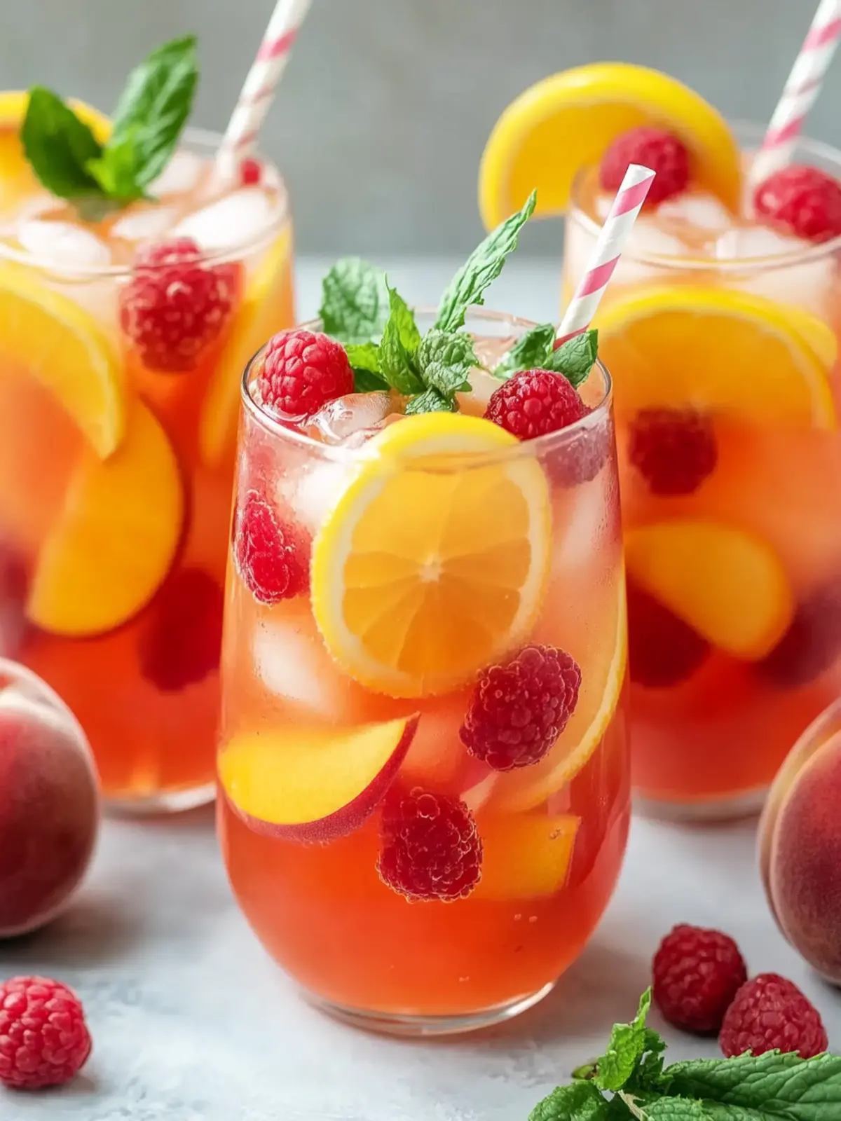Raspberry Peach Lemonade to Elevate Your Summer Sips 4 Raspberry Peach Lemonade