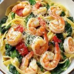 Delicious Shrimp Spinach Pasta: Your Quick Dinner Solution 6 Shrimp Spinach Pasta