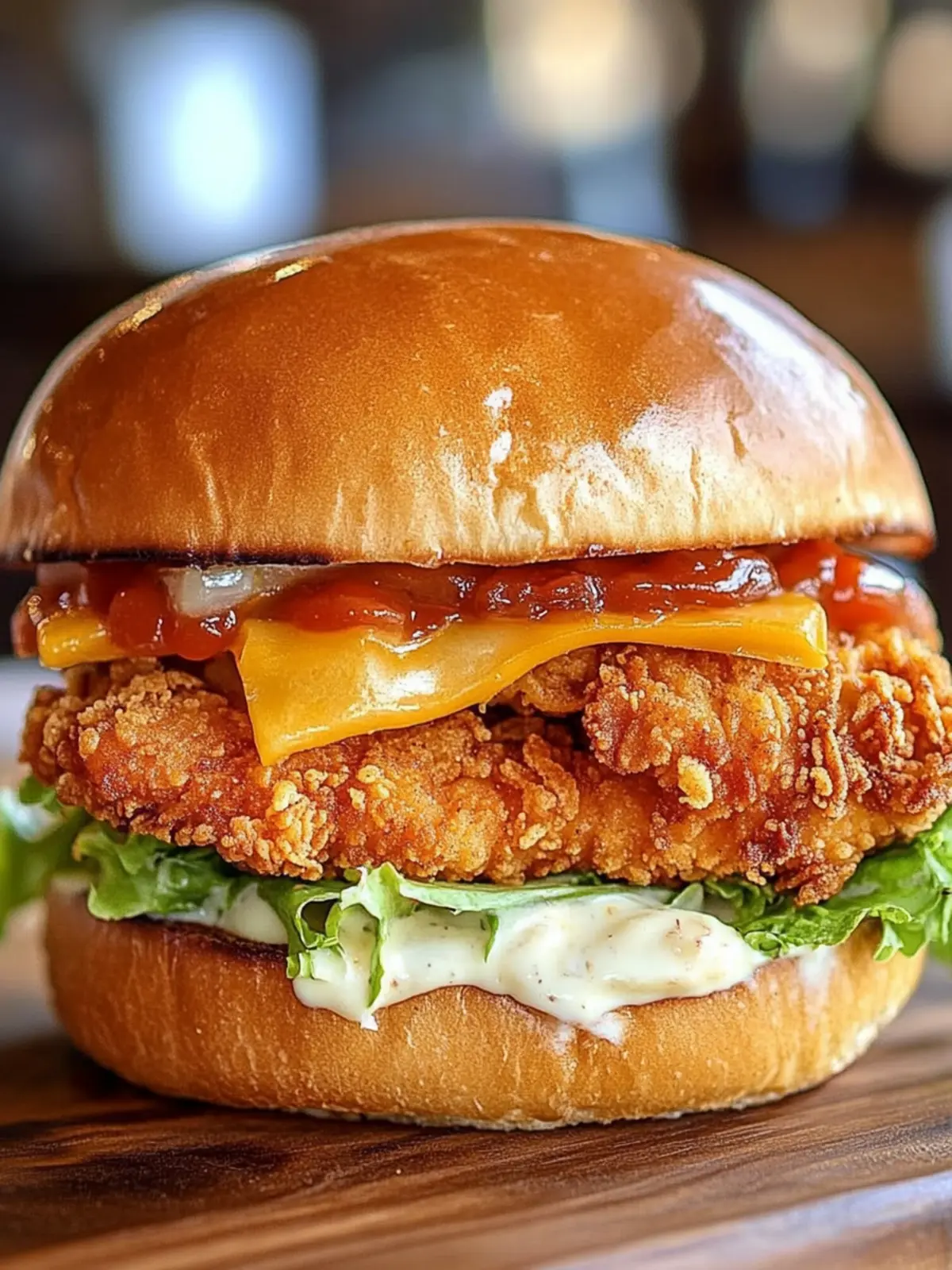 Savor the Flavor of Cowboy Butter Crispy Chicken Sandwich 3 Cowboy Butter Crispy Chicken Sandwich