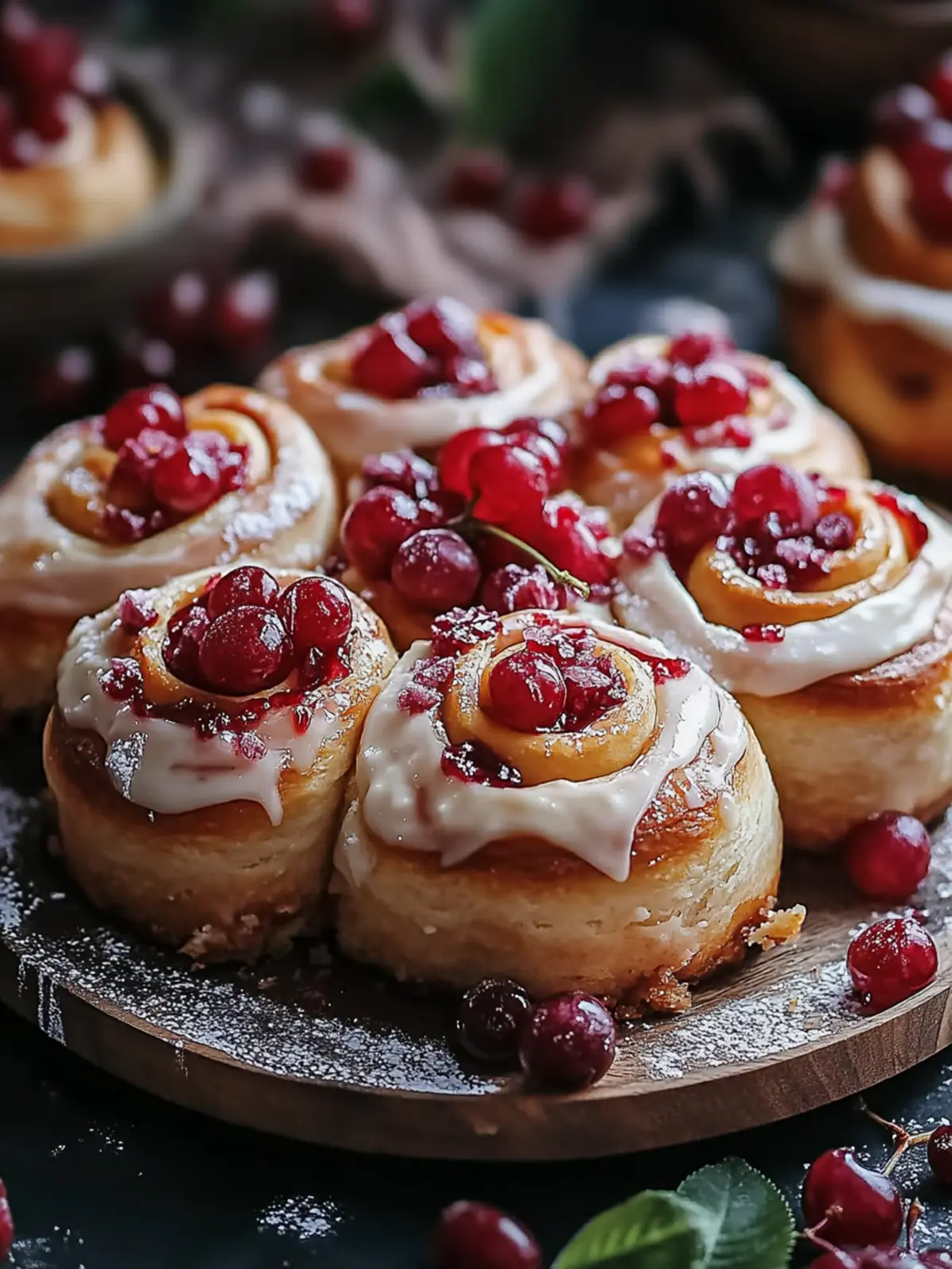 Cherry Pie Cinnamon Rolls That Will Brighten Your Mornings 4 Cherry Pie Cinnamon Rolls