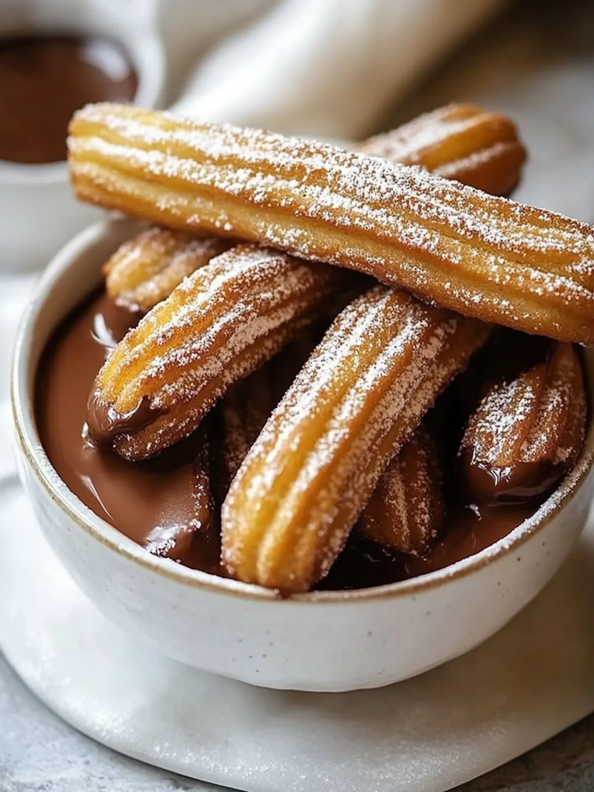 Chocolate Dipped Churros: A Sweet Treat You’ll Crave 3 Chocolate Dipped Churros