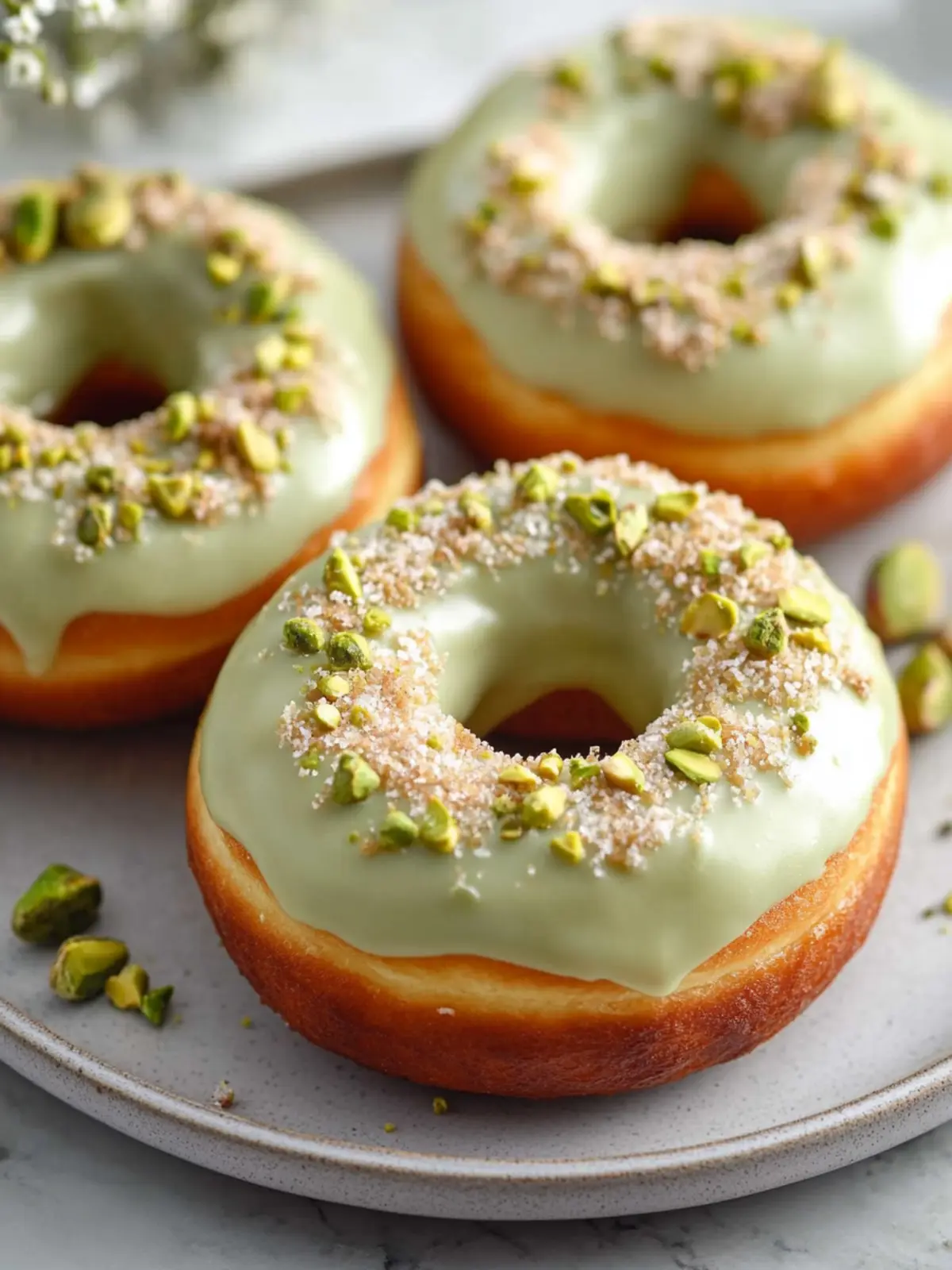 Pistachio Cream Donuts: Your Next Irresistible Sweet Treat 4 Pistachio Cream Donuts