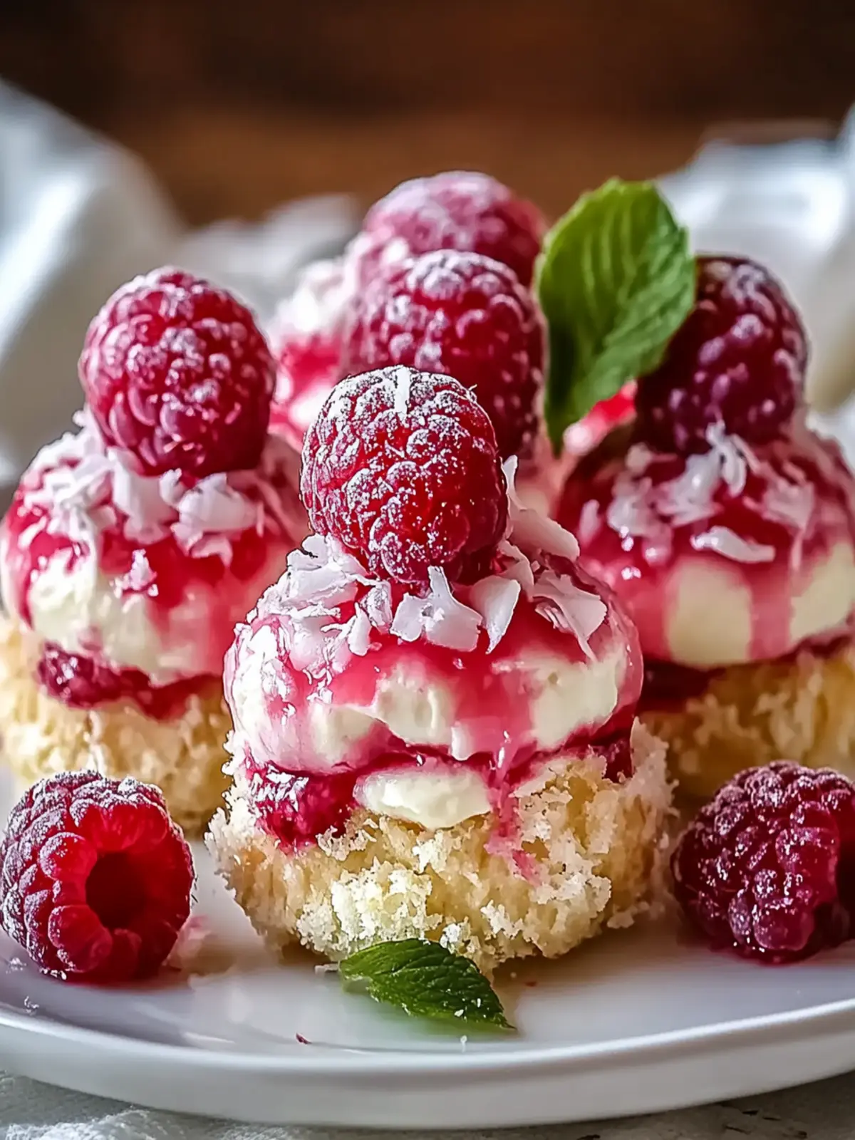 Raspberry Cream Cheese Bites for Effortless Sweetness 4 Raspberry Cream Cheese Bites