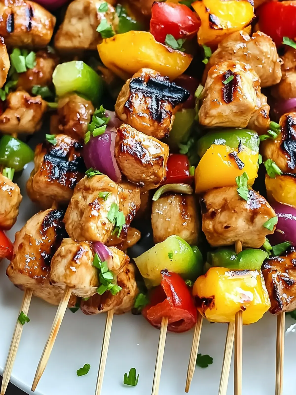 Tropical Hawaiian Chicken Kabobs for Your Summer Feast 2 Hawaiian Chicken Kabobs