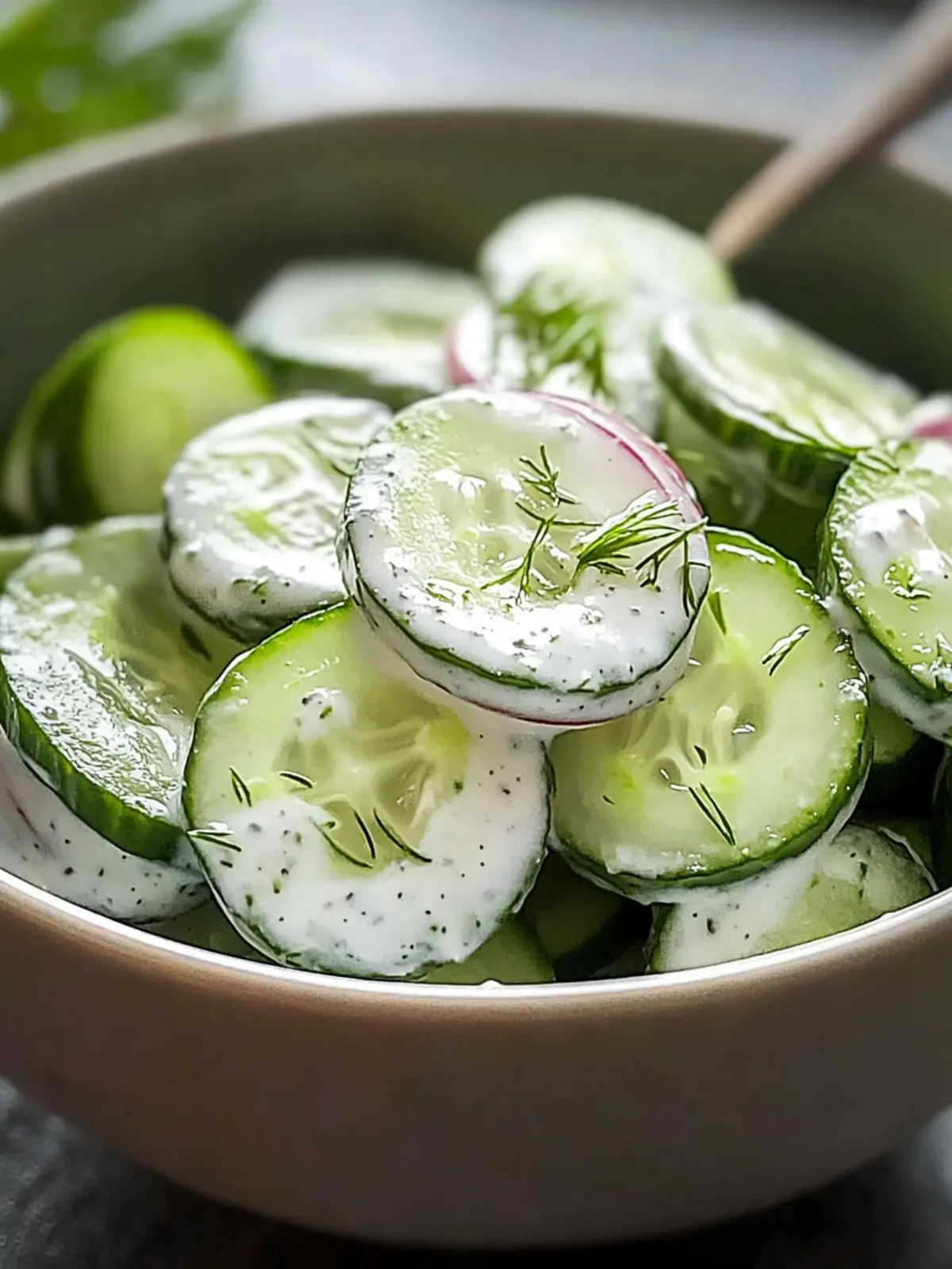 Refreshing Creamy Cucumber Salad for Effortless Summer Meals 5 Creamy Cucumber Salad
