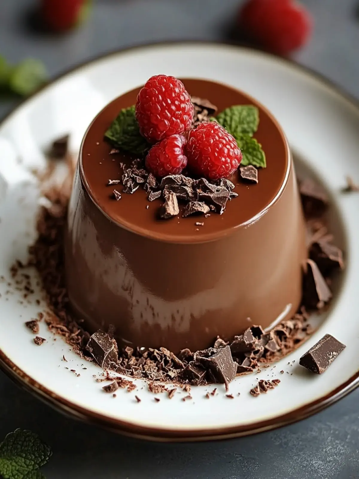 Irresistible Chocolate Panna Cotta for Effortless Elegance 2 Chocolate Panna Cotta