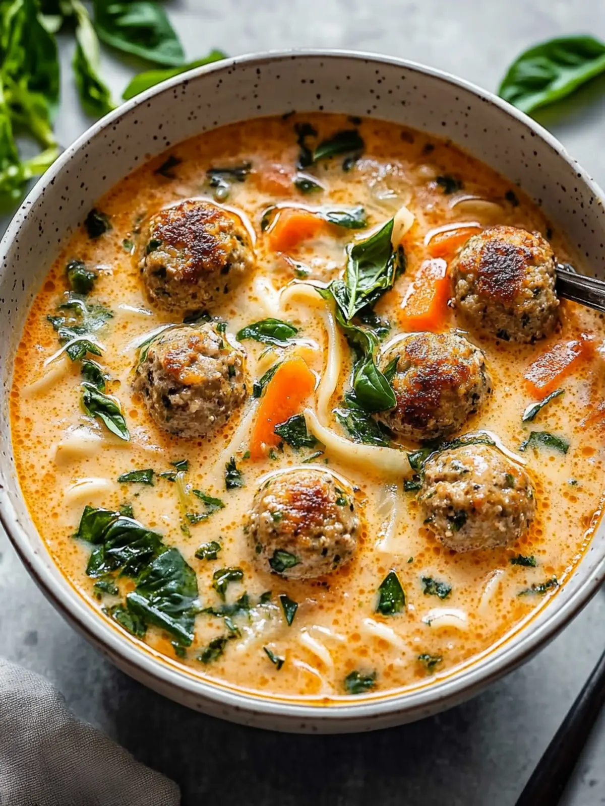 Creamy Italian Meatball Soup Perfect for Cozy Family Nights 4 Creamy Italian Meatball Soup