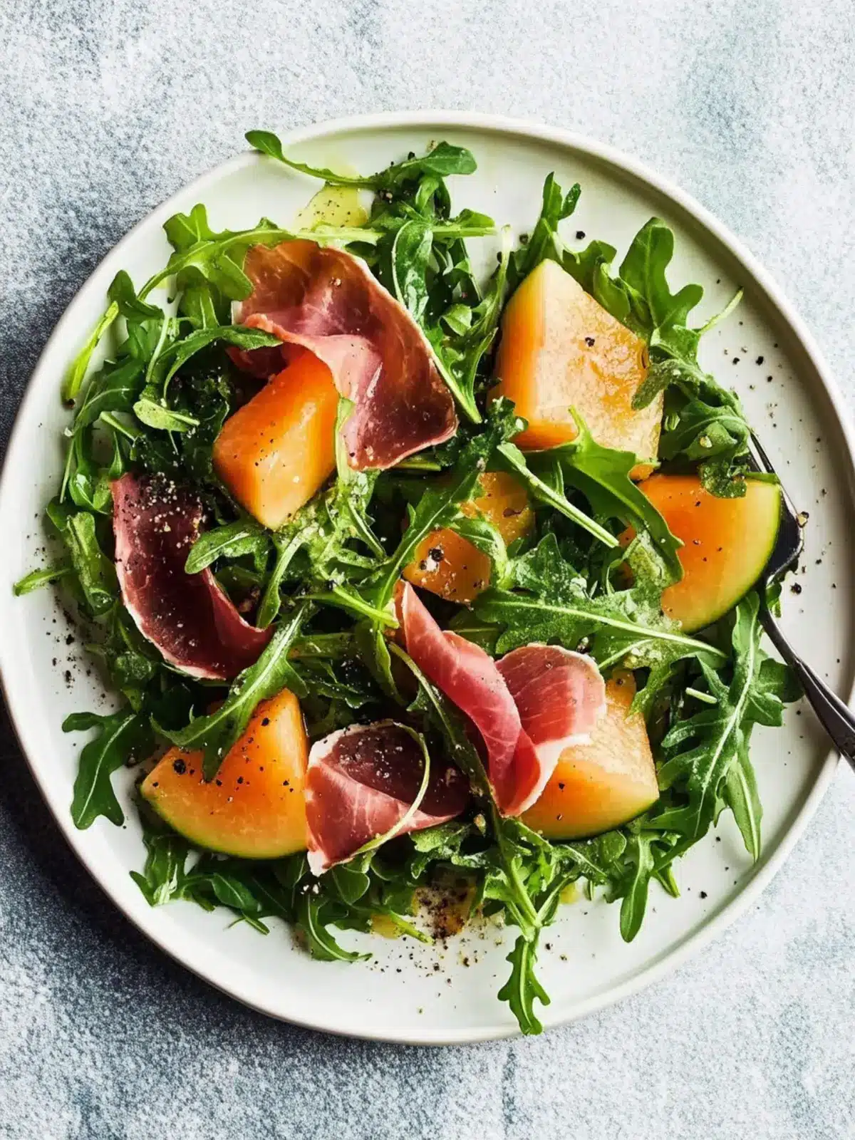 Delight in Arugula, Melon and Prosciutto Salad Bliss 5 Arugula, Melon and Prosciutto Salad