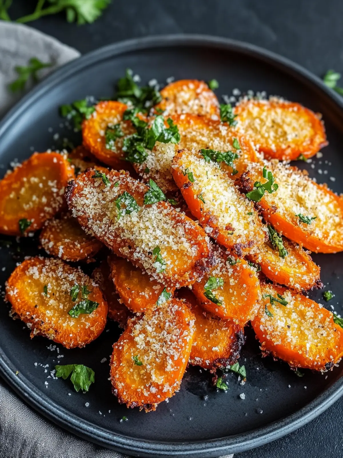 Parmesan Crusted Smashed Carrots That Steal the Show 3 Parmesan Crusted Smashed Carrots