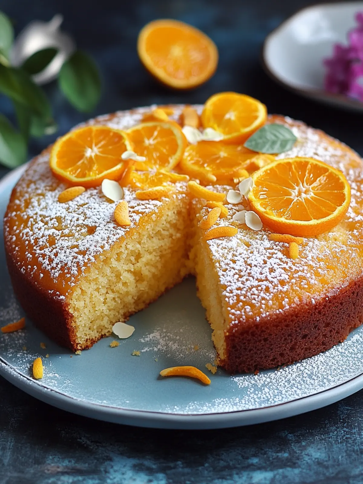 Irresistible Orange Blossom Semolina Cake for Joyful Moments 3 Orange Blossom Semolina Cake