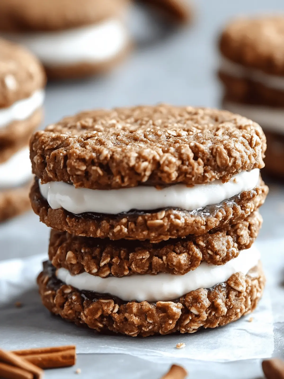 Gingerbread Oatmeal Cream Pies for Cozy Holiday Bliss 5 Gingerbread Oatmeal Cream Pies