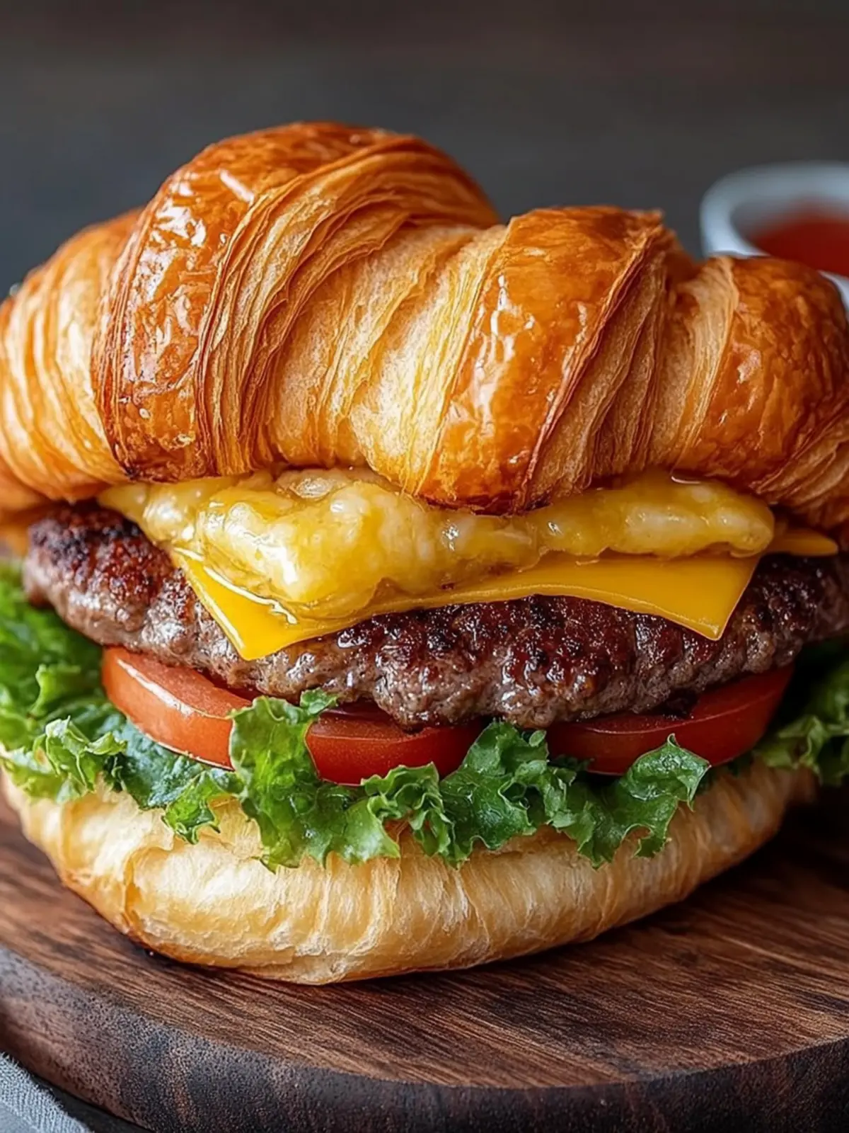 Irresistible Croissant Smash Burger Recipe for a Flavor Throwdown 3 Croissant Smash Burger