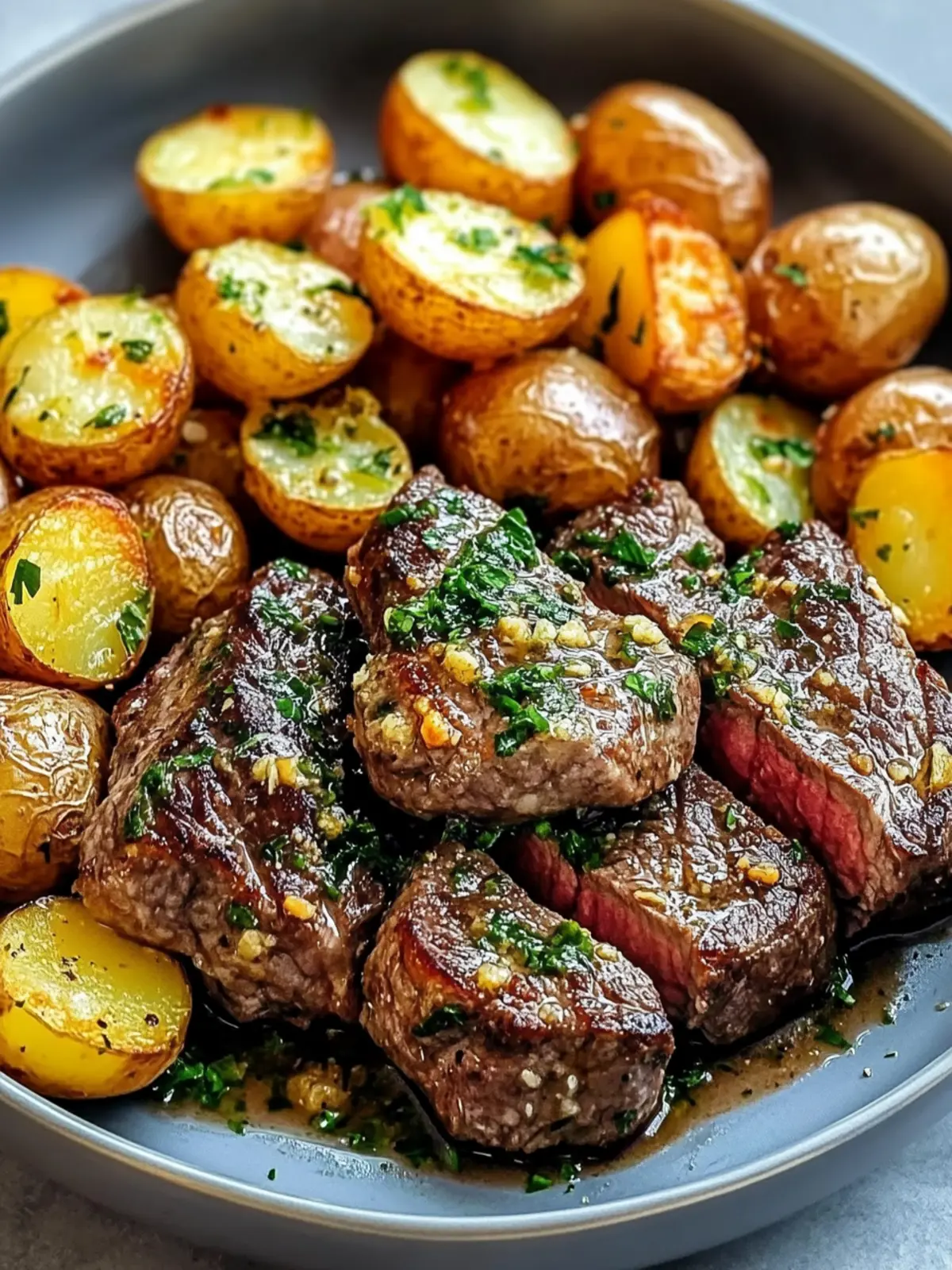 Garlic Butter Steak with Potatoes: Your New Comfort Food Delight 4 Garlic Butter Steak with Potatoes
