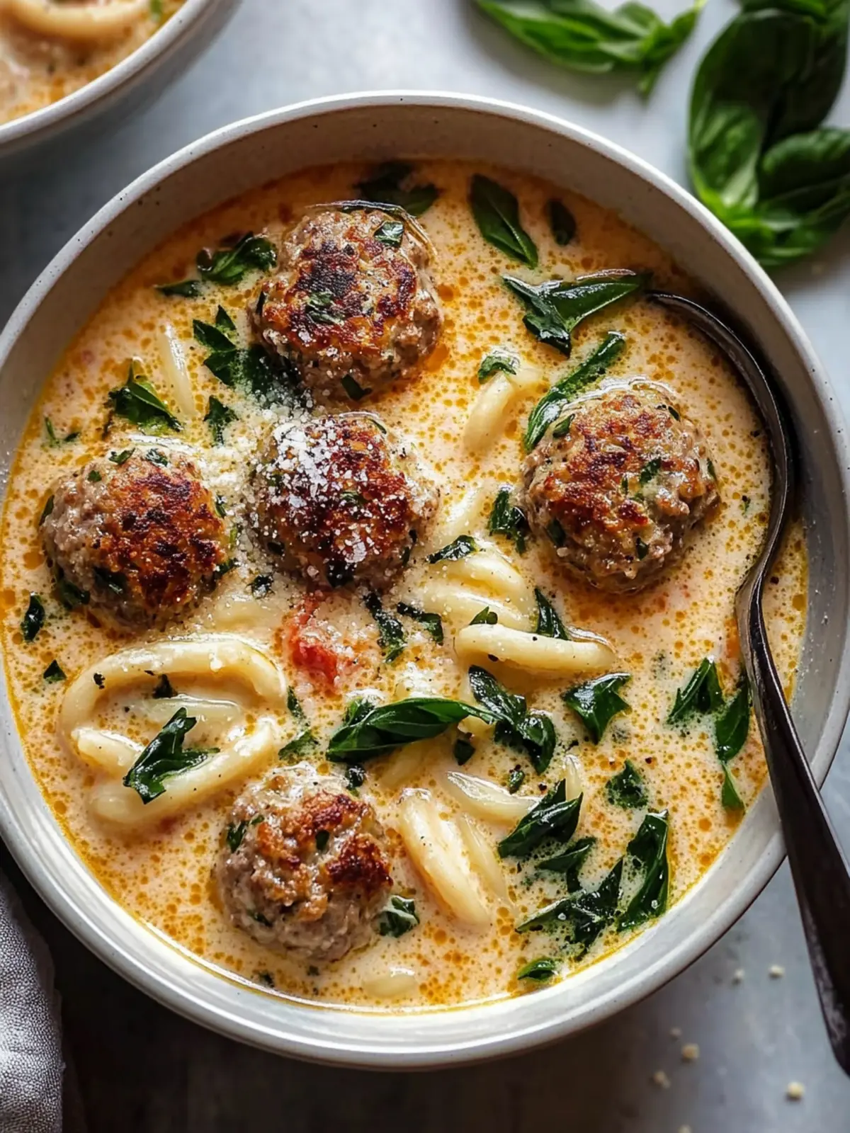 Creamy Italian Meatball Soup Perfect for Cozy Family Nights 2 Creamy Italian Meatball Soup