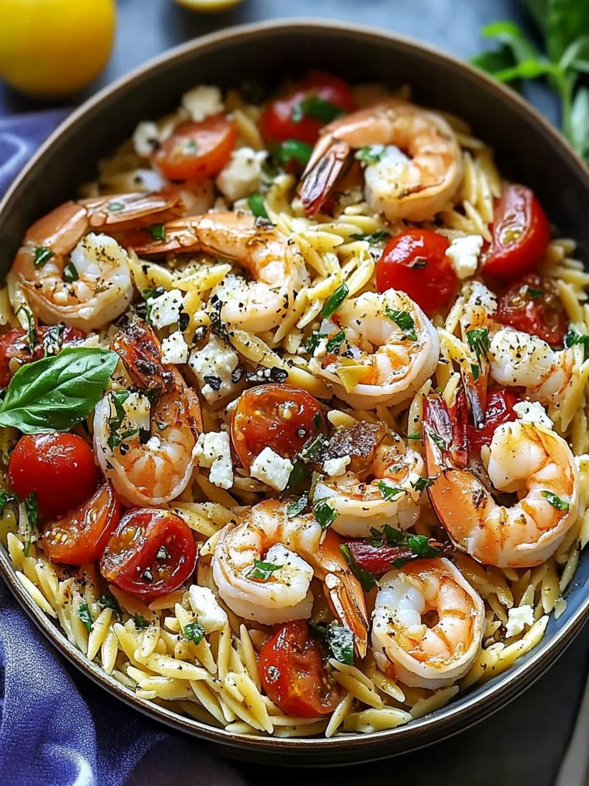 Mediterranean Shrimp Orzo: Your New Favorite One-Pan Meal 3 Mediterranean Shrimp Orzo