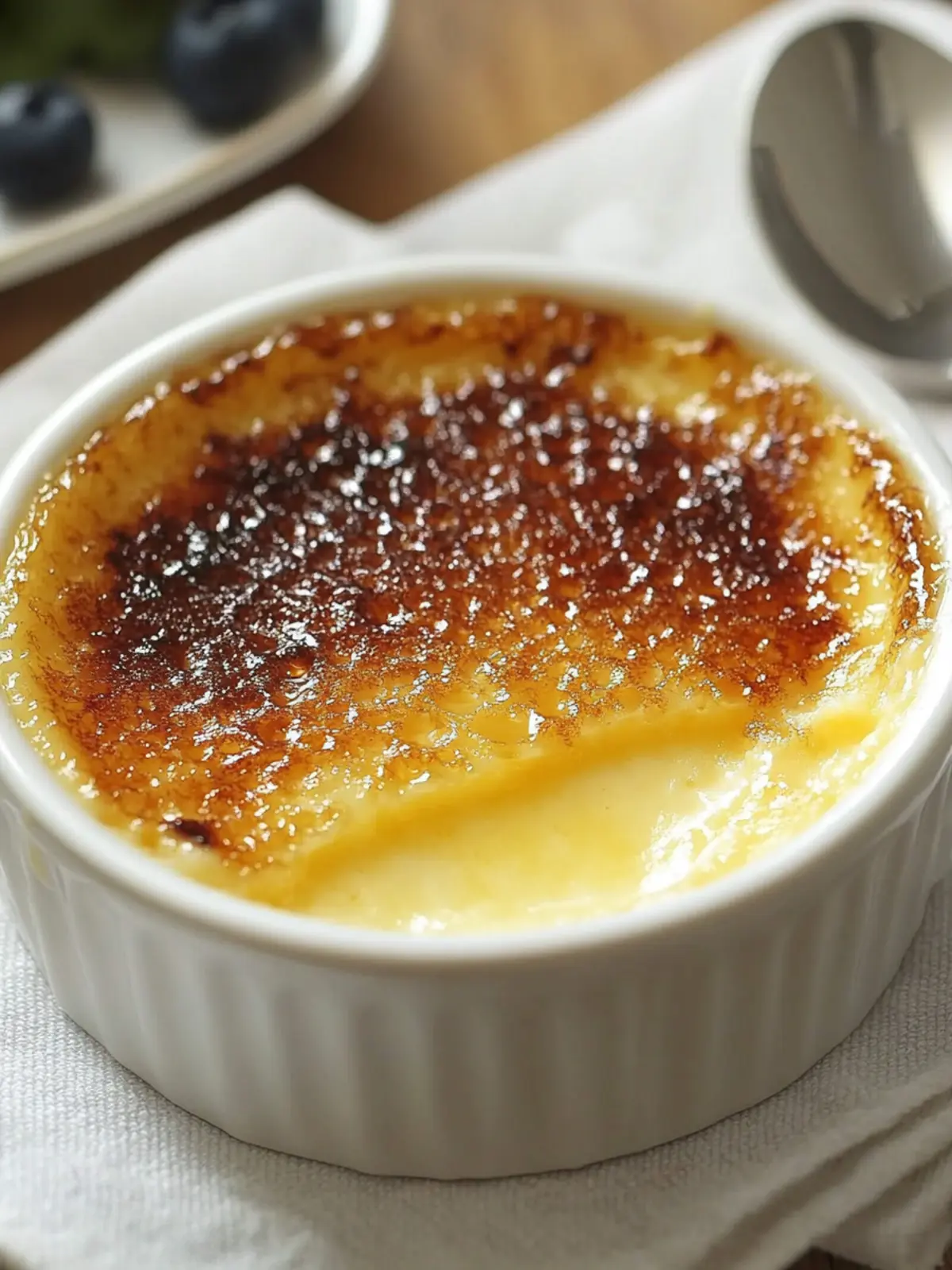 Creamy Vanilla Bean Crème Brûlée – Indulgence Made Easy 3 Vanilla Bean Crème Brûlée