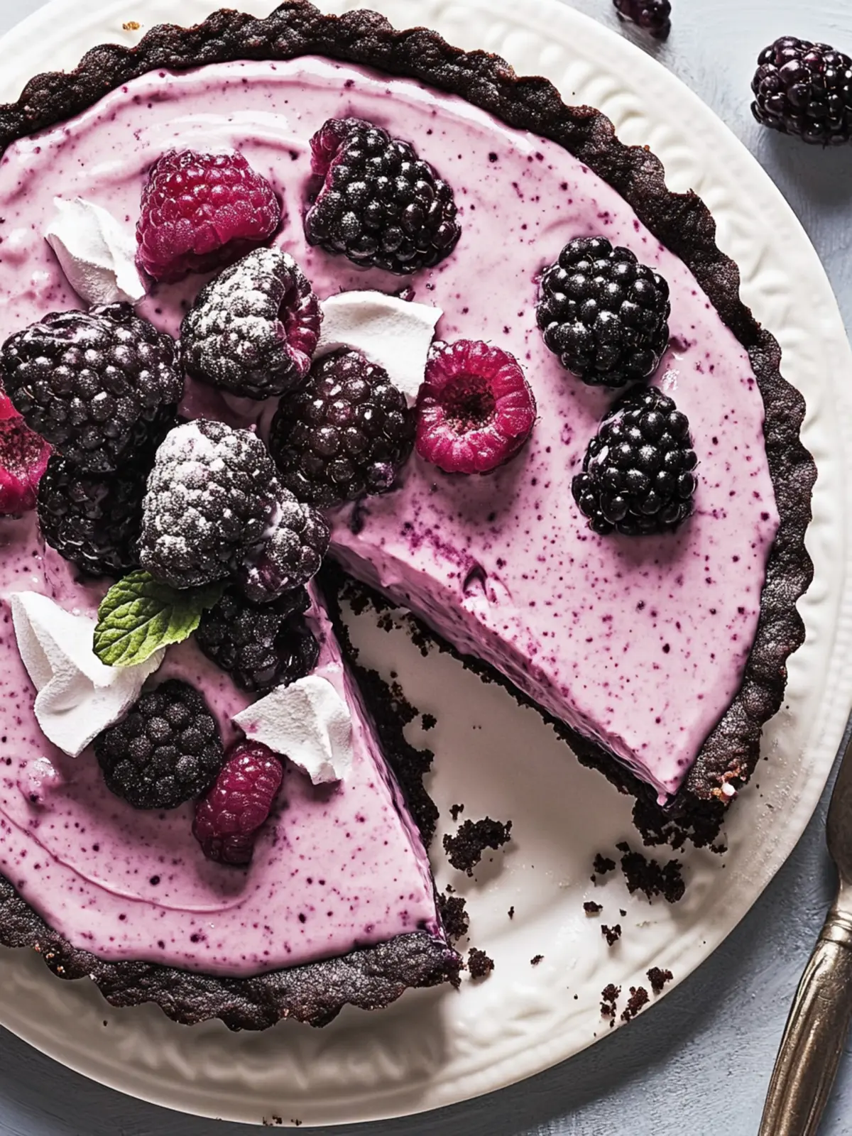 No-Bake Blackberry Oreo Tart: Your Ultimate Summer Dessert Fix 5 No-Bake Blackberry Oreo Tart