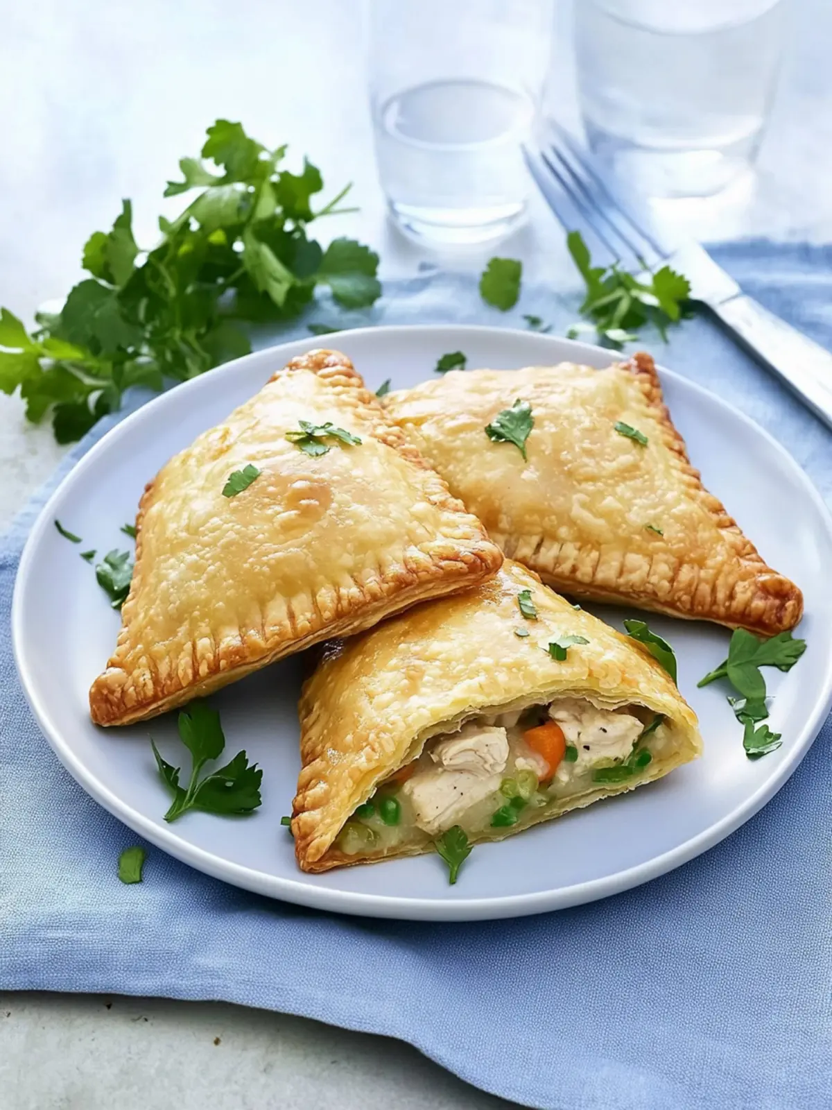 Savory Chicken Pot Pie Turnovers for Cozy Nights In 5 Chicken Pot Pie Turnovers
