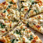 Creamy White Chicken Pizza That's Cozy and Customizable 8 Creamy White Chicken Pizza