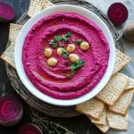 Vibrant Beetroot Hummus: A Healthy Twist for Your Party! 10 Beetroot Hummus