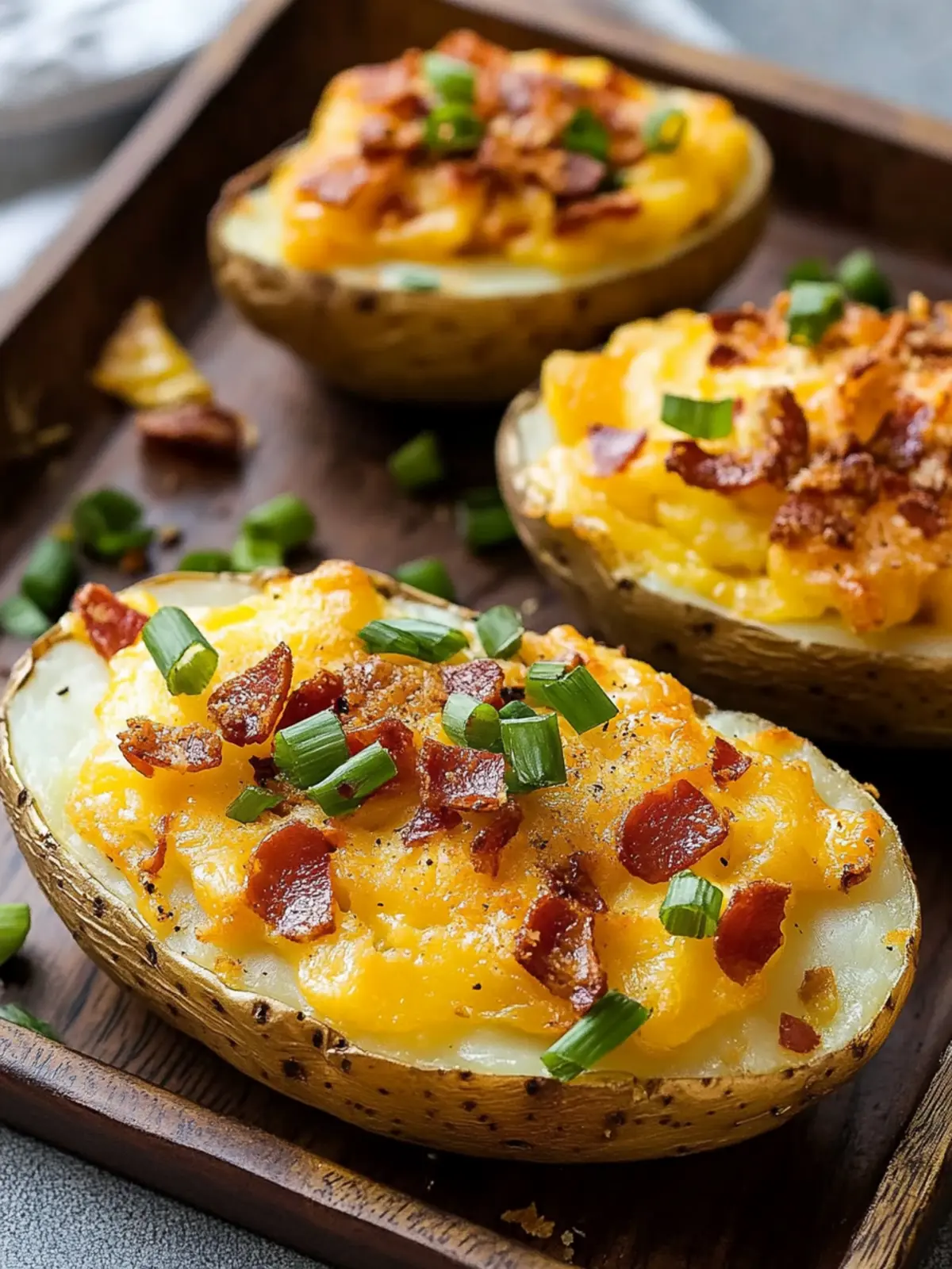 Twice Baked Loaded Breakfast Potatoes for a Hearty Start 2 Twice Baked Loaded Breakfast Potatoes
