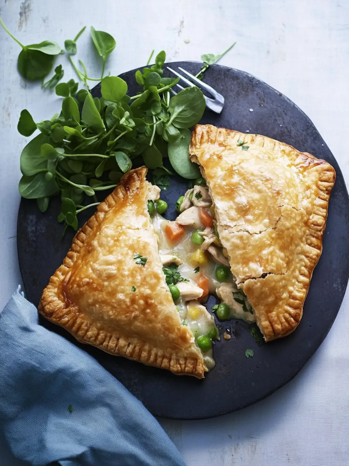 Savory Chicken Pot Pie Turnovers for Cozy Nights In 3 Chicken Pot Pie Turnovers