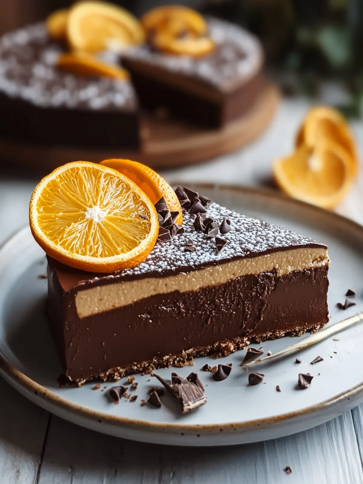 Decadent Chocolate-Orange Torte That's Vegan and No-Bake 5 Chocolate-Orange Torte