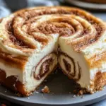 Fluffy & Creamy Cinnamon Roll Cheesecake for Your Sweet Cravings 8 Fluffy & Creamy Cinnamon Roll Cheesecake