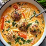 Creamy Italian Meatball Soup Perfect for Cozy Family Nights 7 Creamy Italian Meatball Soup
