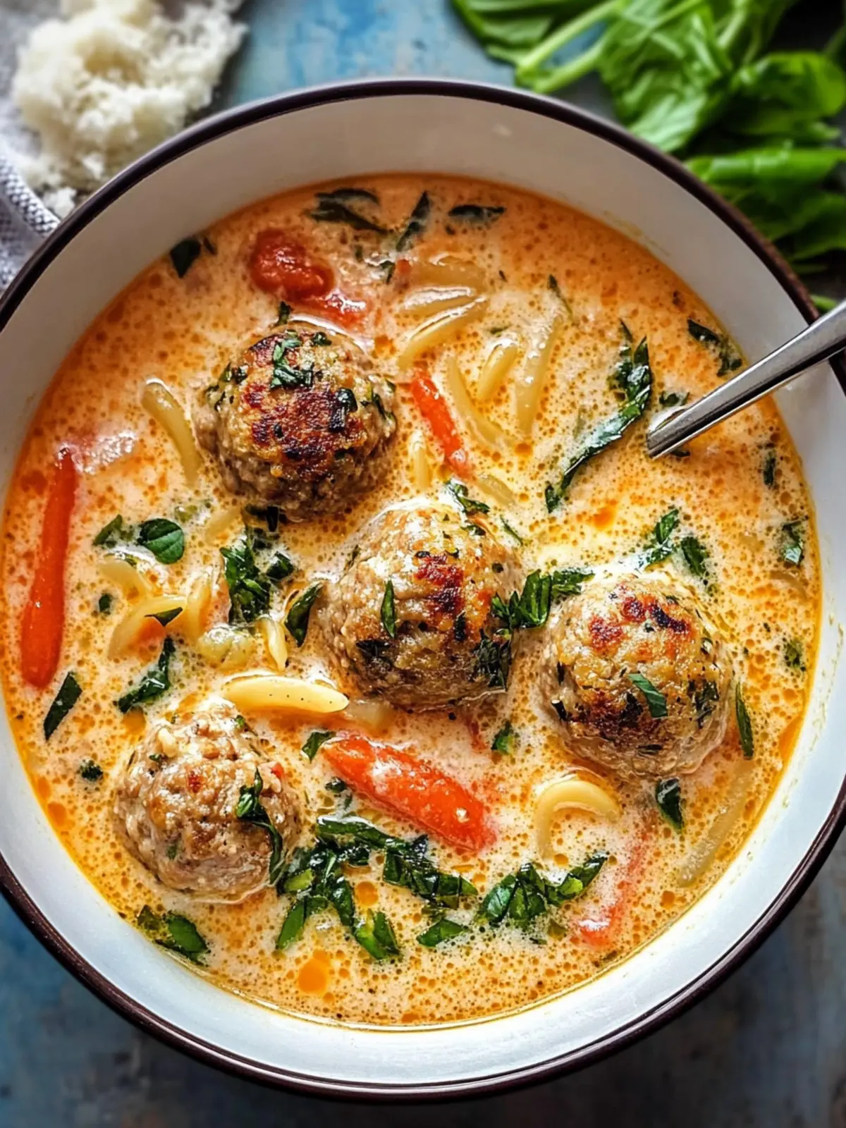 Creamy Italian Meatball Soup Perfect for Cozy Family Nights 5 Creamy Italian Meatball Soup